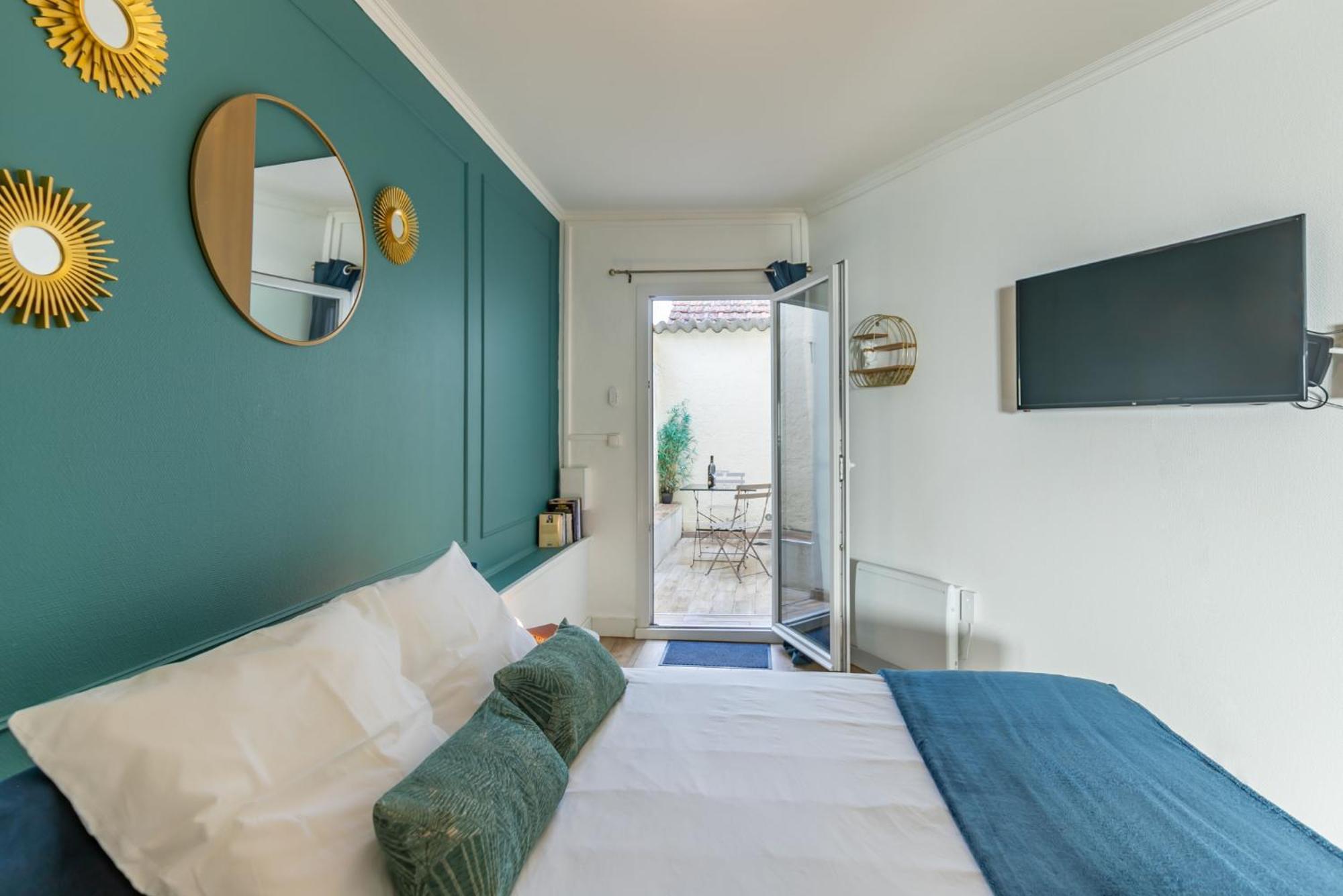 Le Neo - Studio Chic Avec Sa Cour Privative Et Fibre Bergerac Exterior foto